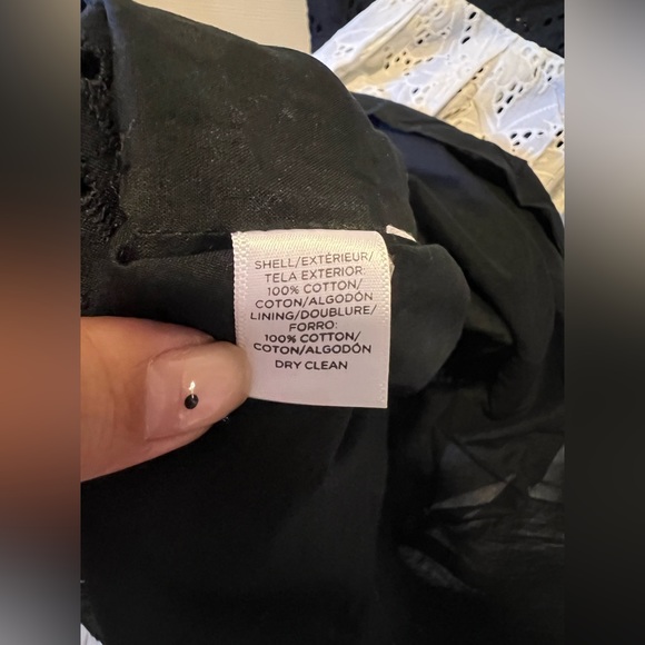 Loft Eyelet Striped Dress - Picture 4 of 5